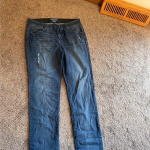Democracy Indigo Straight Leg Jeans